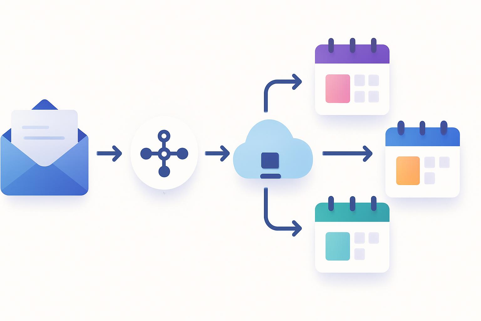 Header image for Calendar Routing Rules: Automate Which Events Go to Which Business Using Email Rules, Zapier, and Lightweight Serverless Functions