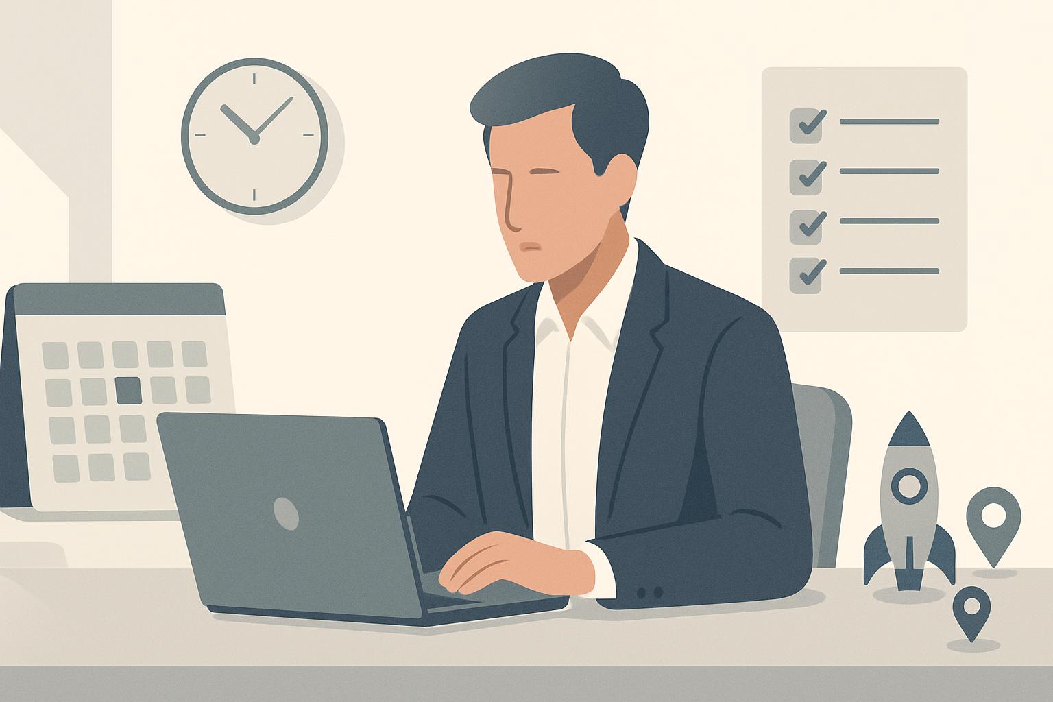 Header image for Practical Time Management for Angel Investors: Optimizing Sourcing, Due Diligence, and Portfolio Support