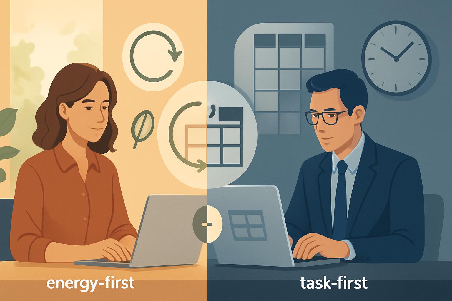 Header image for Aligning Scheduling Strategies to Personality: Energy-First vs Task-First for Ambiverts and High-Neuroticism Professionals