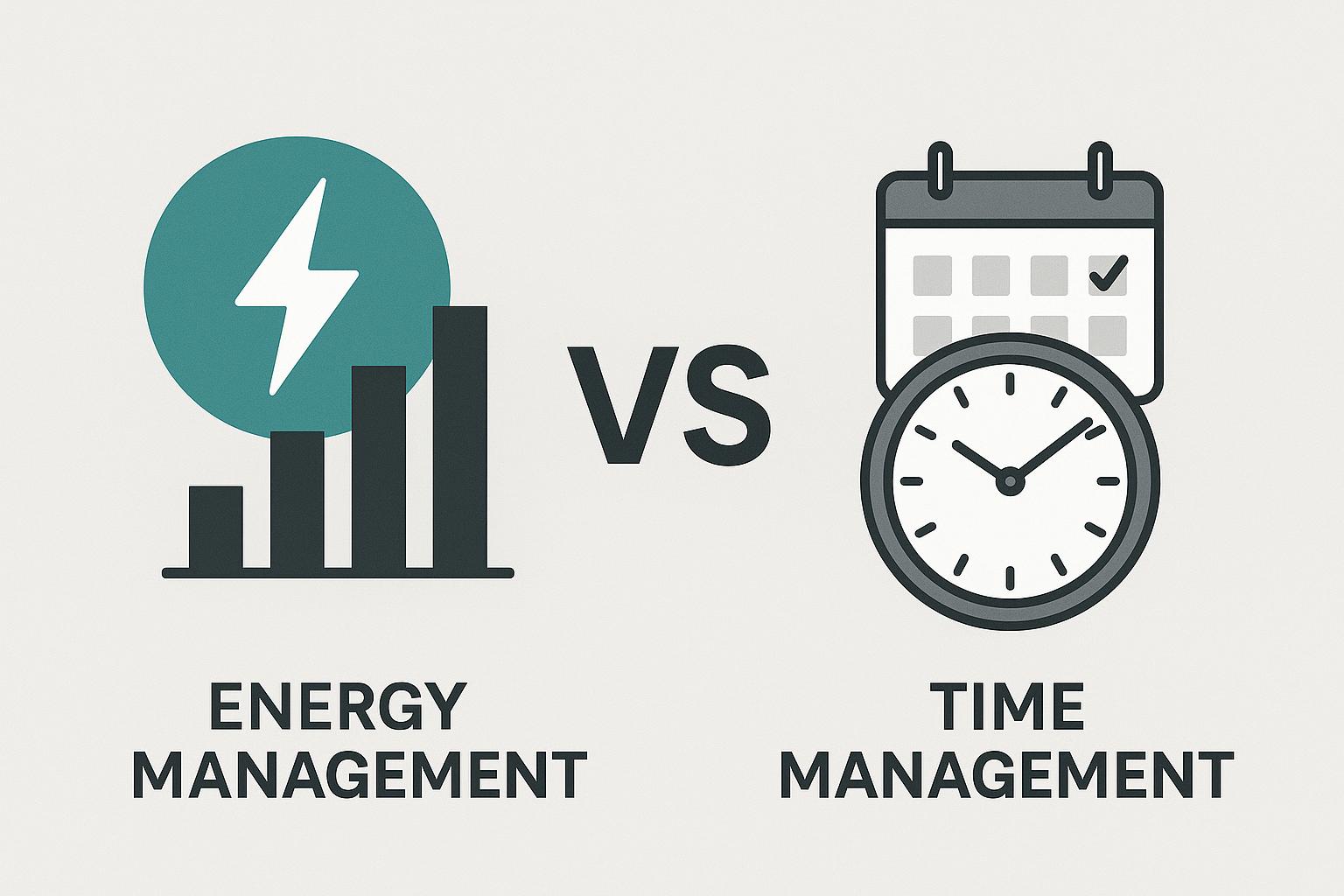 Energy vs. Time: The Essential Guide to Productivity That Actually Works - energy management vs time management for productiv