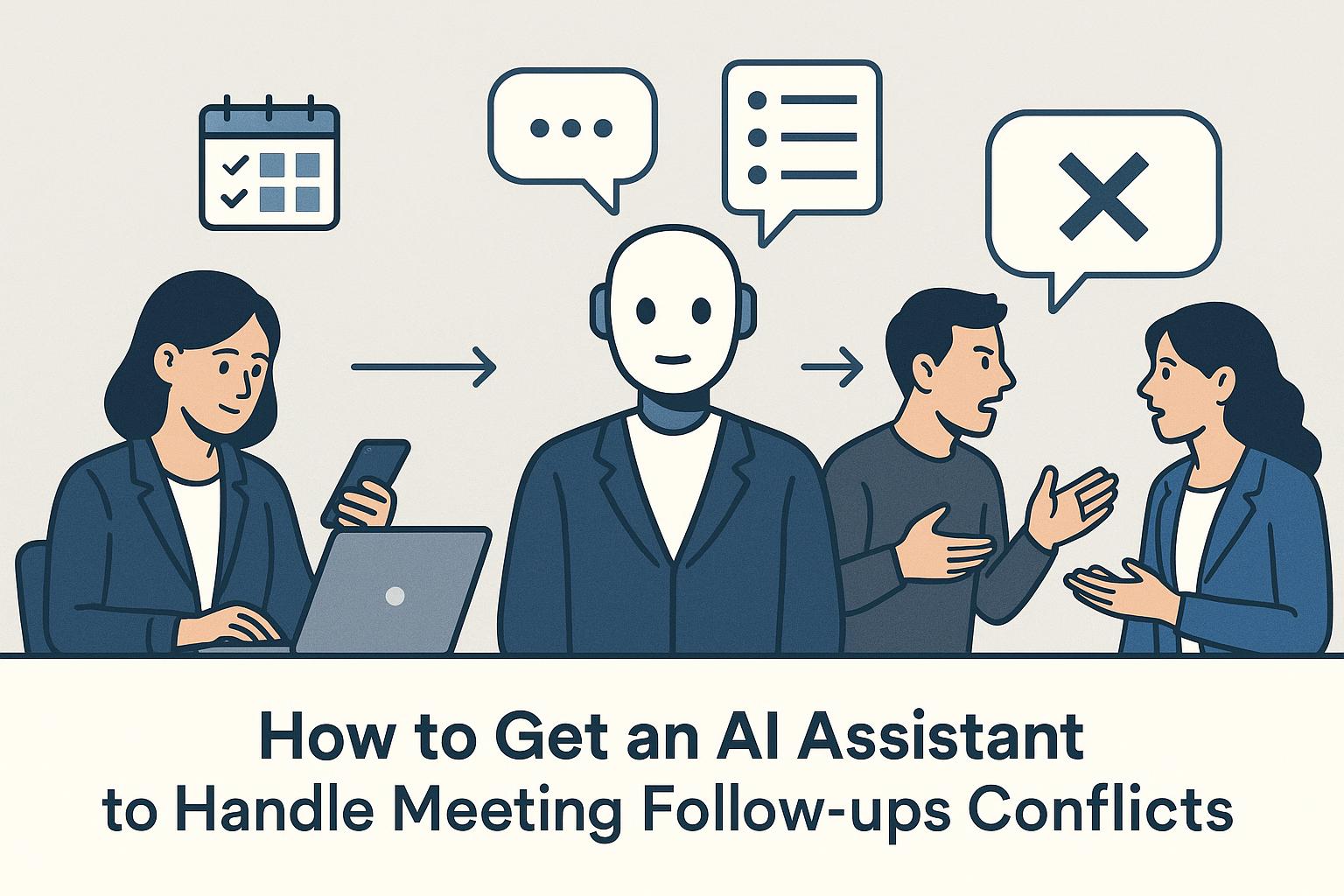 How to Get an AI Assistant to Handle Meeting Follow-Ups and Resolve Conflicts - can an AI assistant handle meeting follow ups