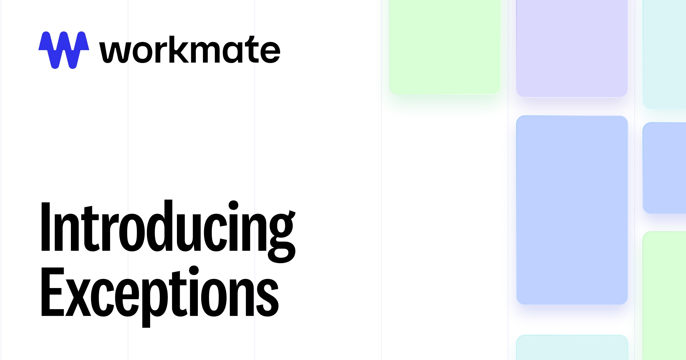 Your Schedule, Your Rules: Introducing Exceptions