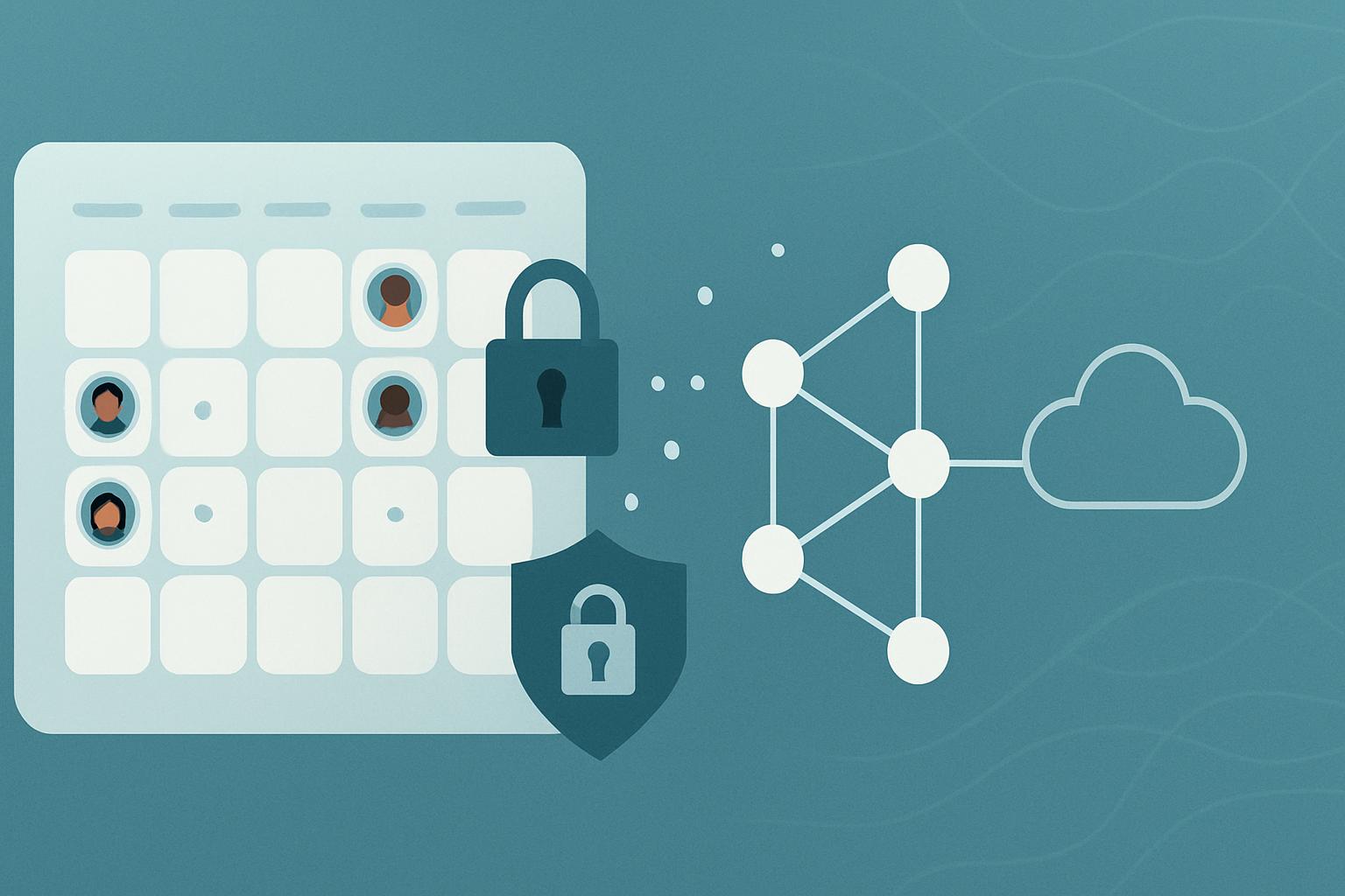 Header image for Building Privacy-Preserving Calendar Data Pipelines for Scheduling AI