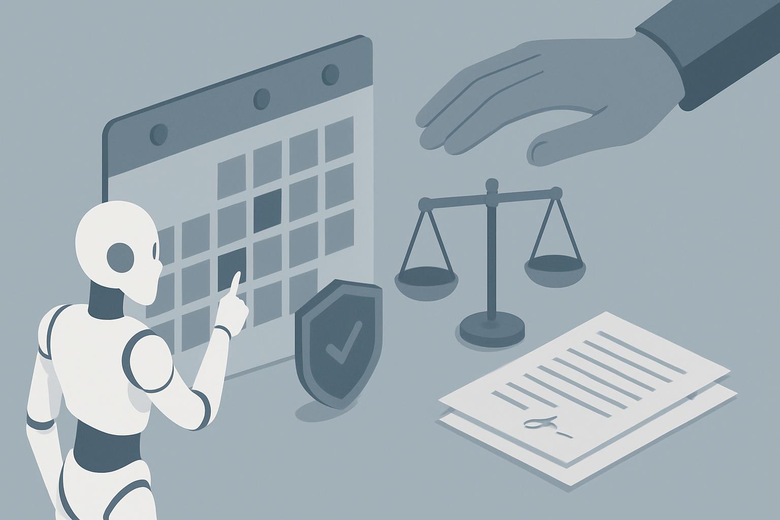 Header image for Insurance, Liability, and Risk Transfer for AI-Driven Scheduling: Assigning Responsibility When an Assistant Fails