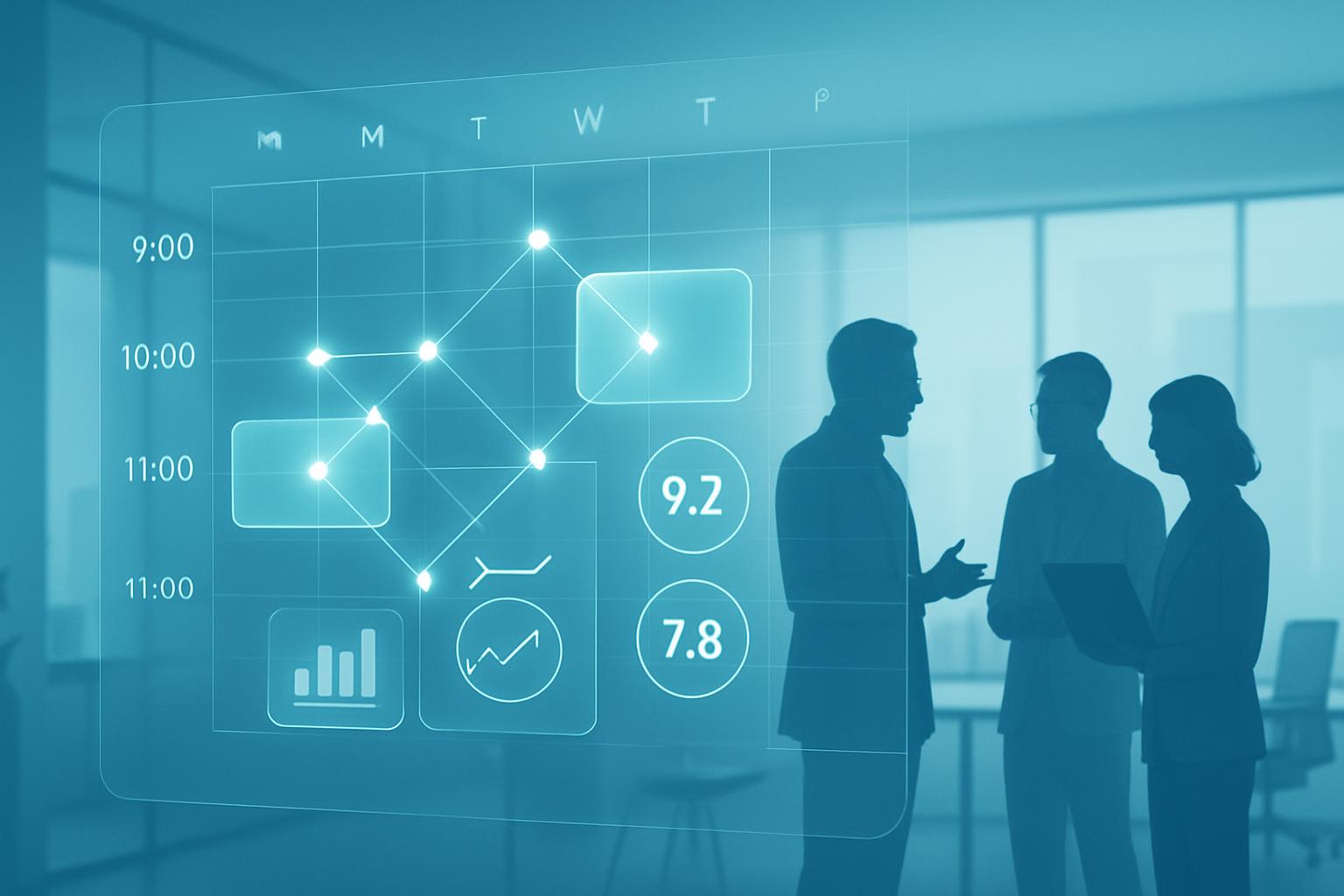 Header image for Proactive Scheduling with Generative AI: Predicting Optimal Meeting Timing and Auto-Proposing High-Value Sessions