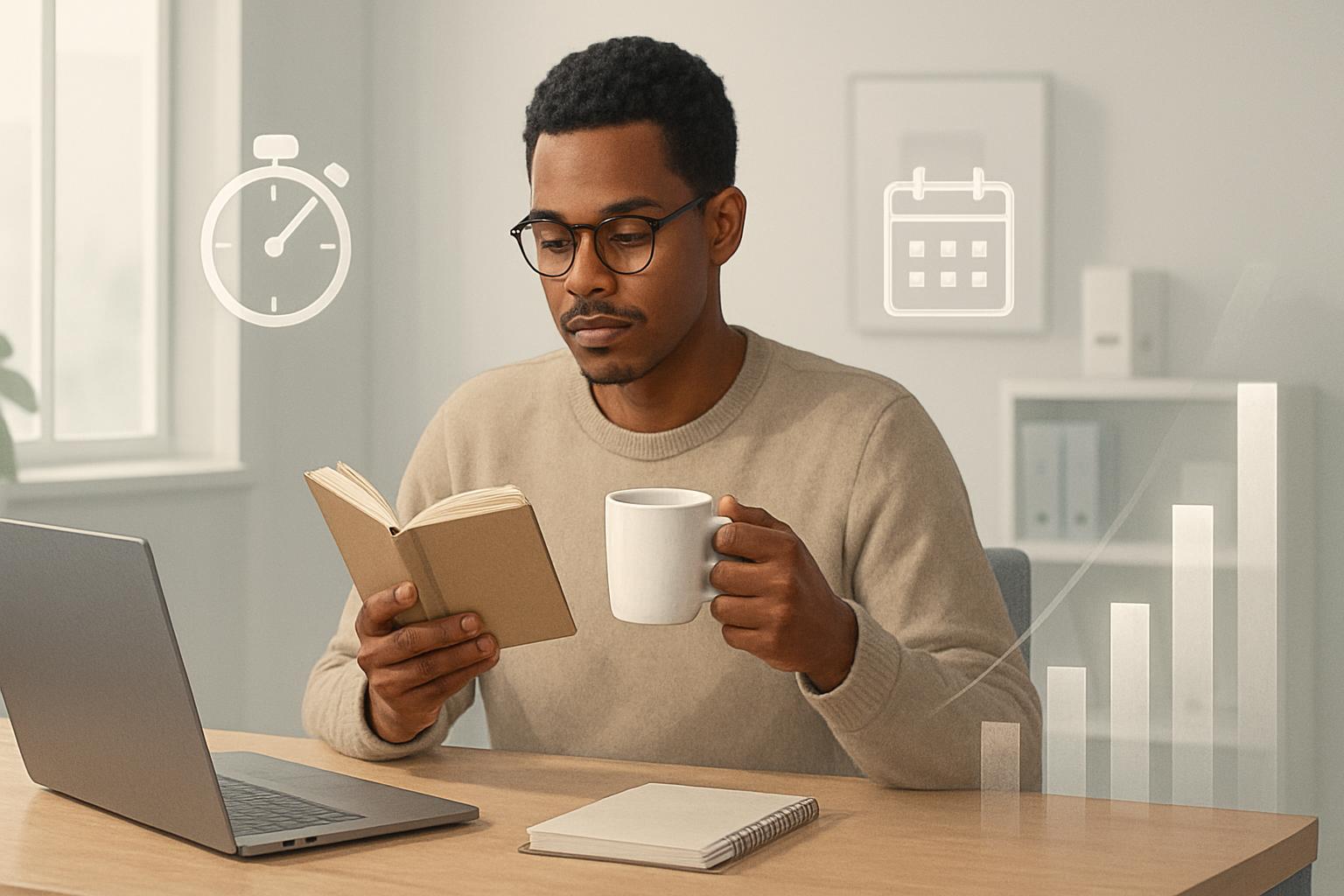 Header image for Implementing Bibliotherapy Micro-Scheduling to Boost Workplace Creativity and Problem-Solving