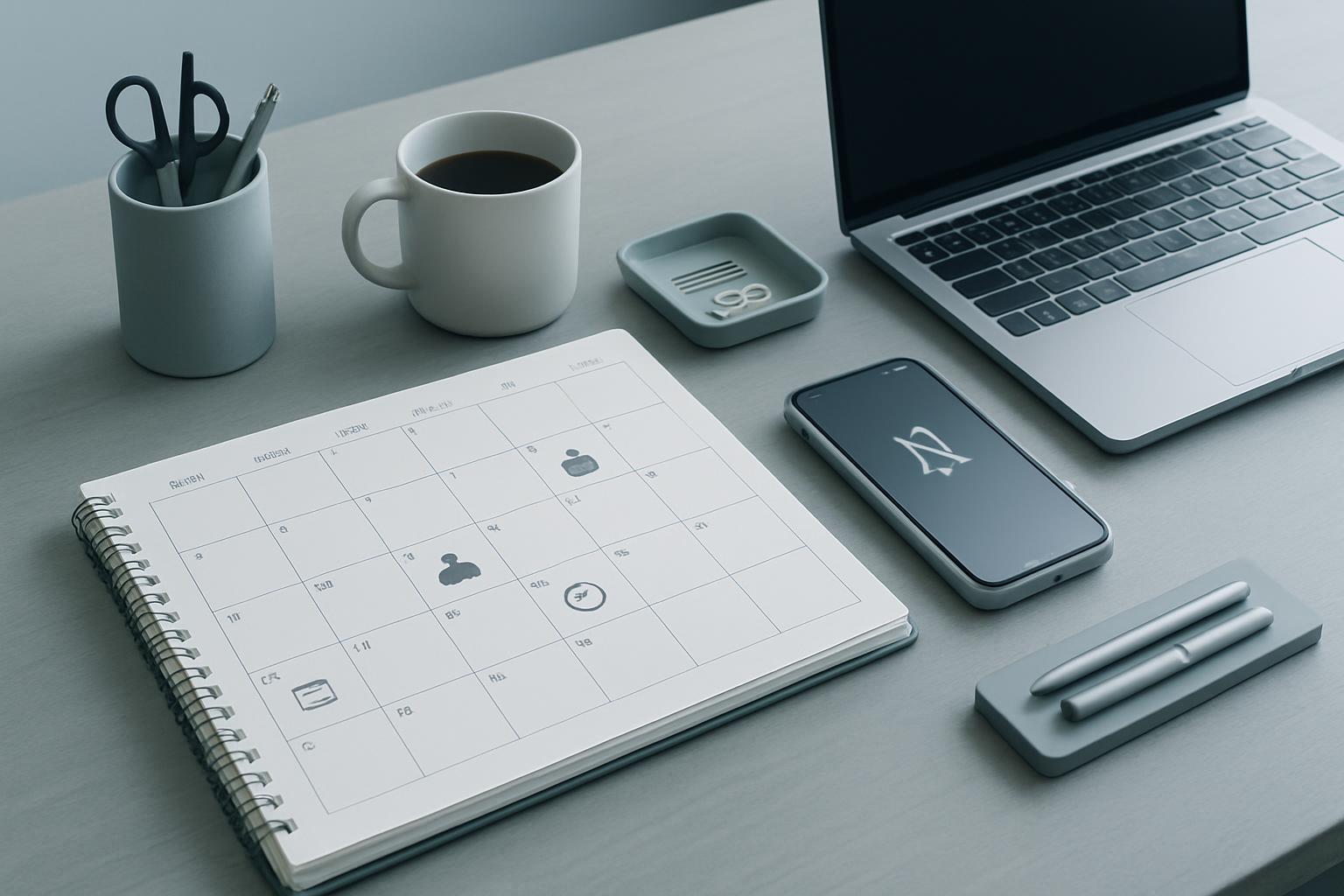 Header image for Monthly Personal Financial Calendar for Busy Professionals: Reduce Cognitive Load and Improve Productivity