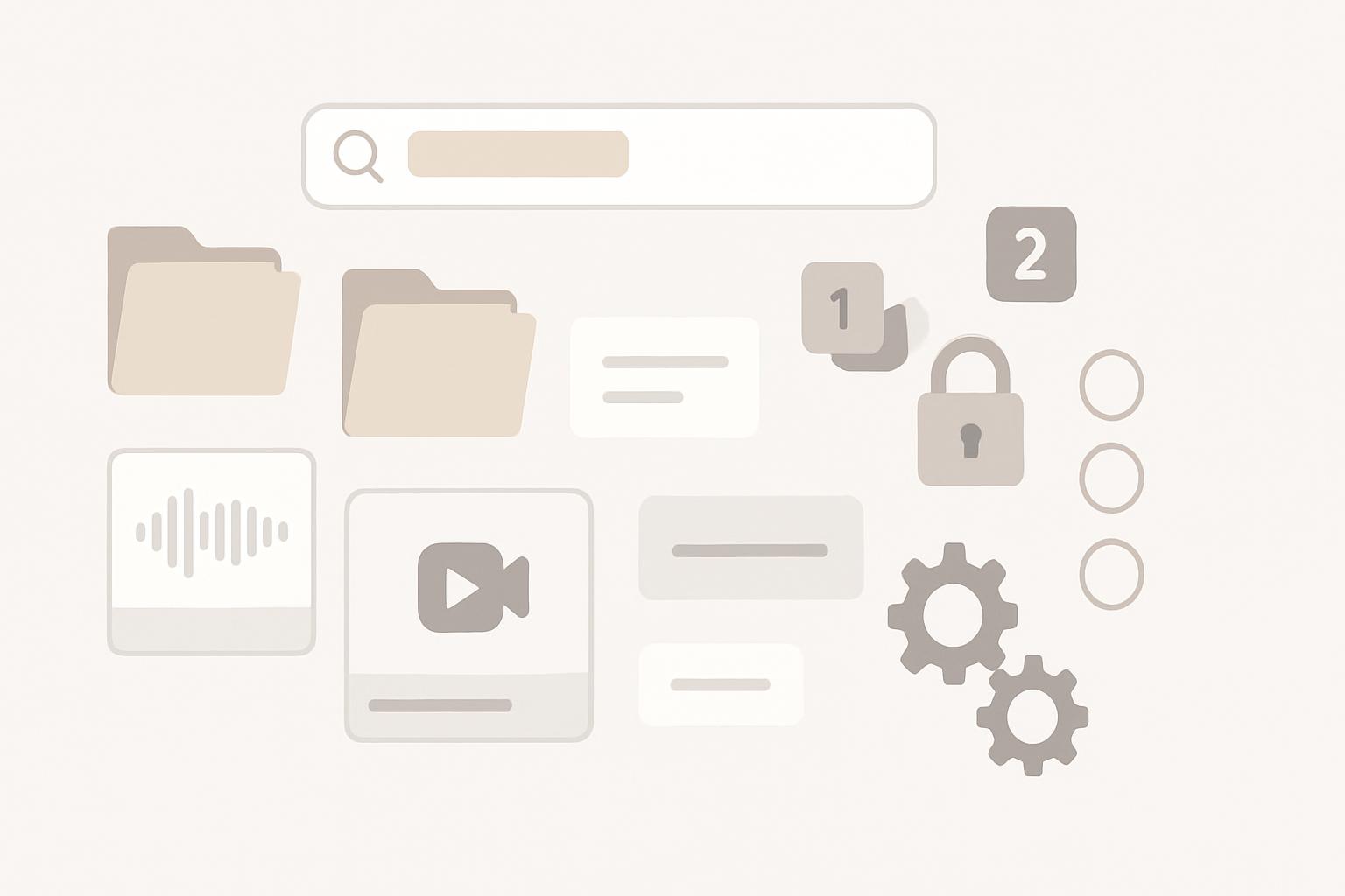 Header image for Practical Naming and Filing Conventions for Meeting Recordings and Artifacts to Improve Searchability and Compliance