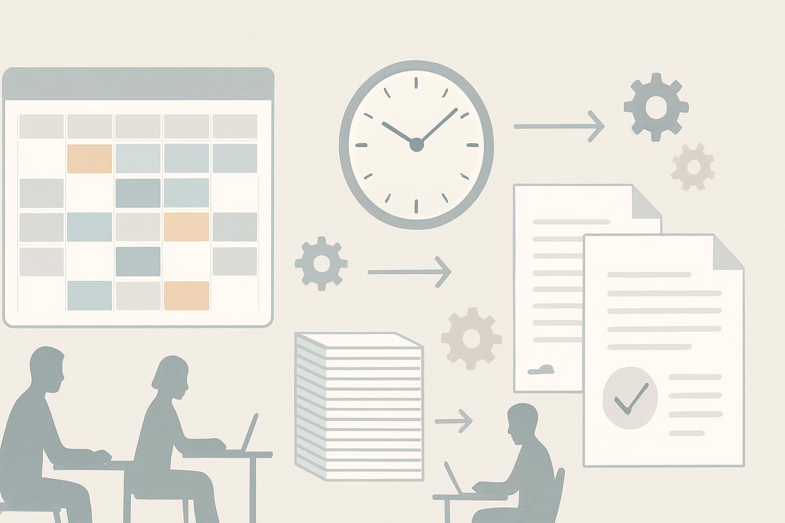 Header image for Efficient Scheduling Strategies for Academic Peer Review and Editorial Workflows