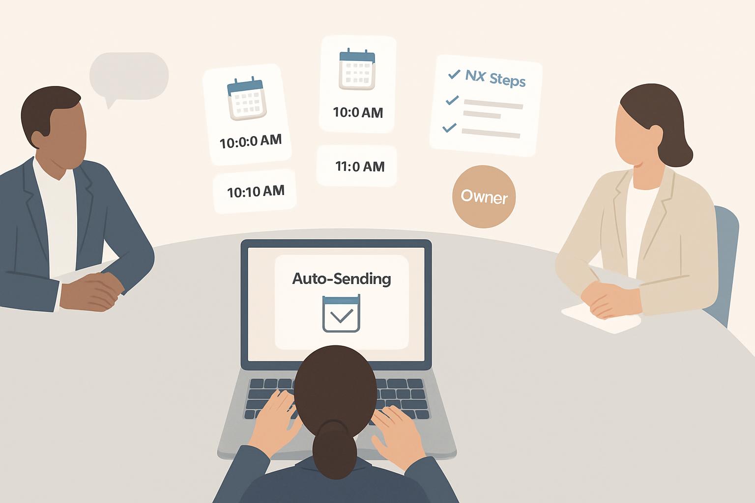 Header image for Post‑Meeting Scheduling Etiquette: When Assistants Should Auto‑Propose Follow‑Ups and How to Phrase Them