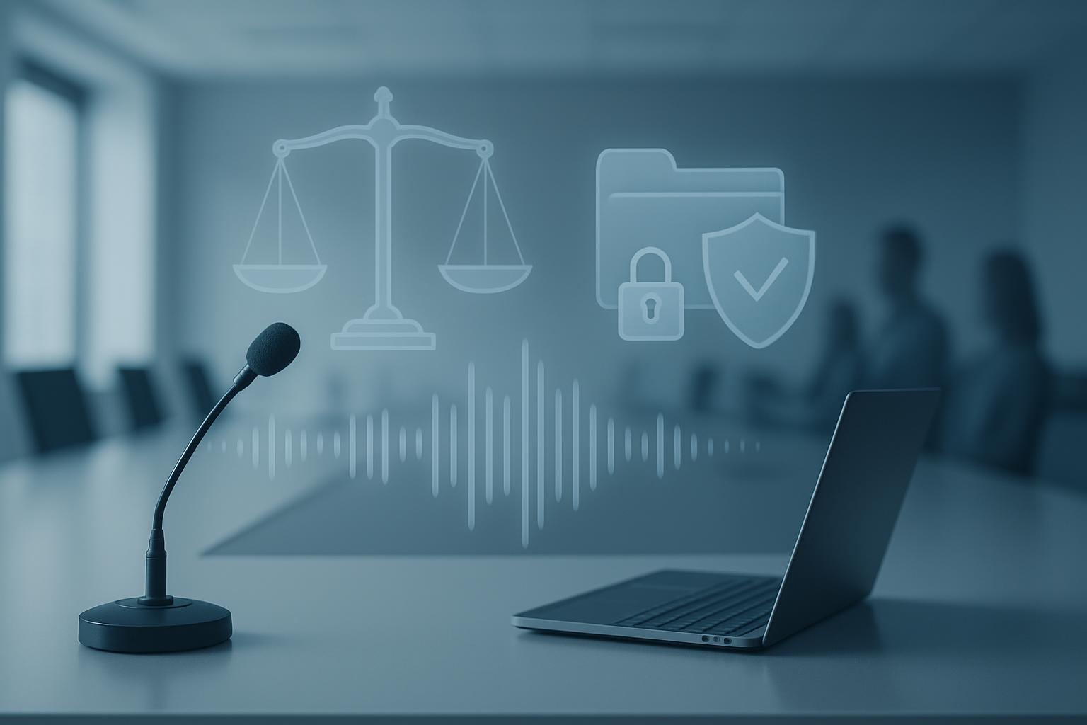 Header image for Balancing Legal Holds and Meeting Recordings: Preserving Audio Evidence While Protecting Privacy