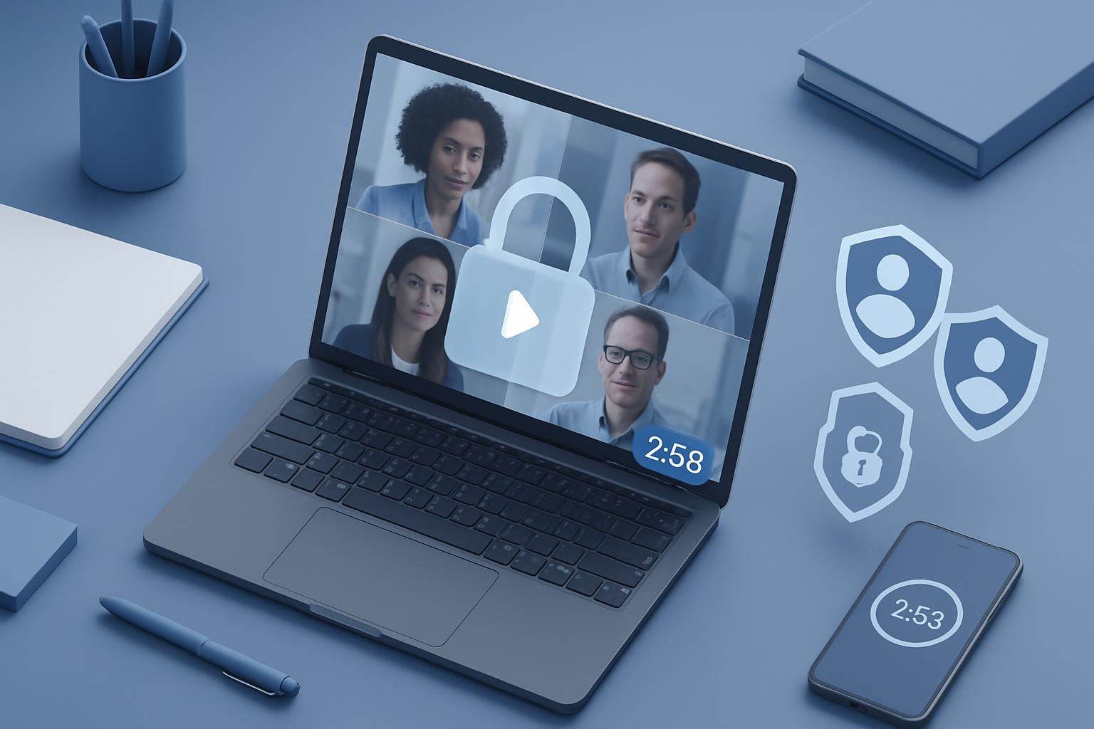 Header image for Practical Guide to Securely Sharing Meeting Clips with External Partners: Watermarking, Expiring Links, and Access Controls