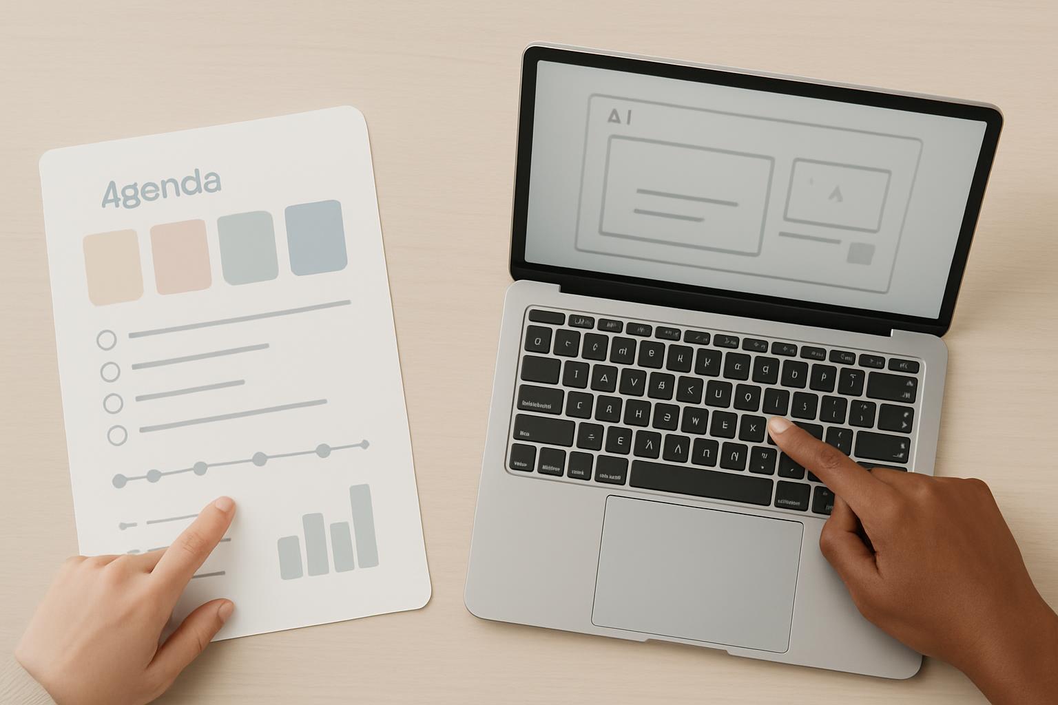 Header image for One-Page Visual Agendas for Non-Designers: Create Quick, Readable Meeting Briefs with Simple AI Tools