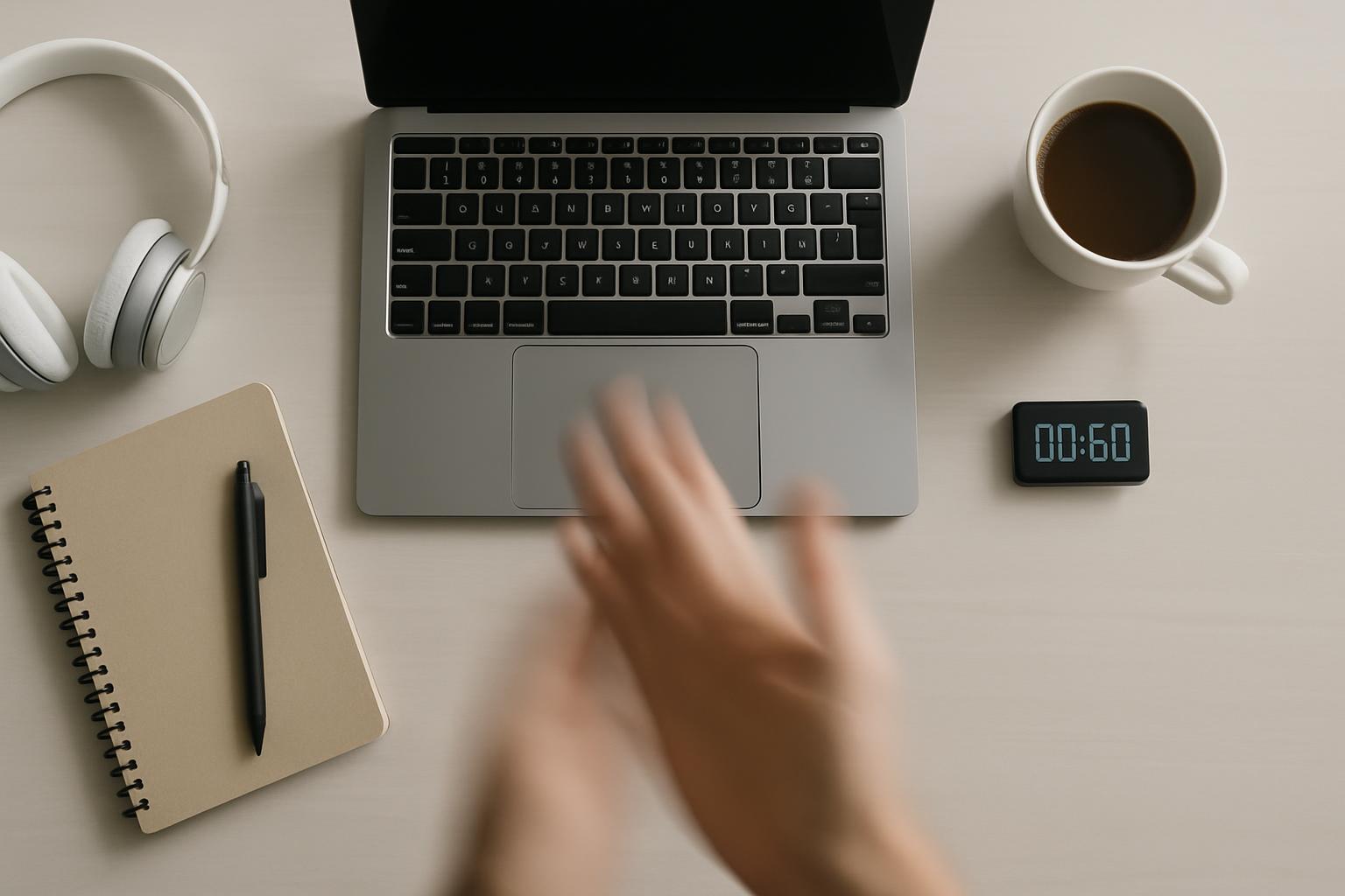 Header image for Rapid Focus Rituals for Professionals: A 60-Second Desk Launch Framework
