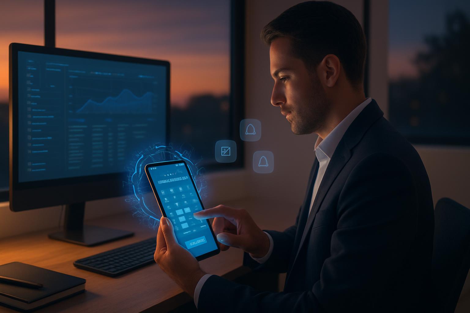 Header image for Digital Sunset Routines: AI Auto-Scheduling to Protect Evening Focus for Business Professionals