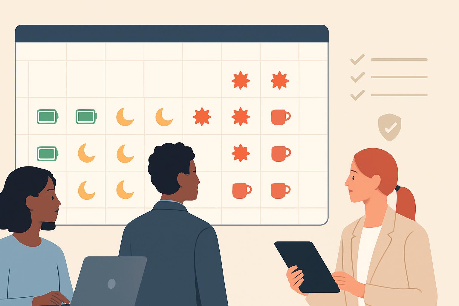 Header image for Practical Calendar Labels and Rules to Track Energy, Not Just Hours