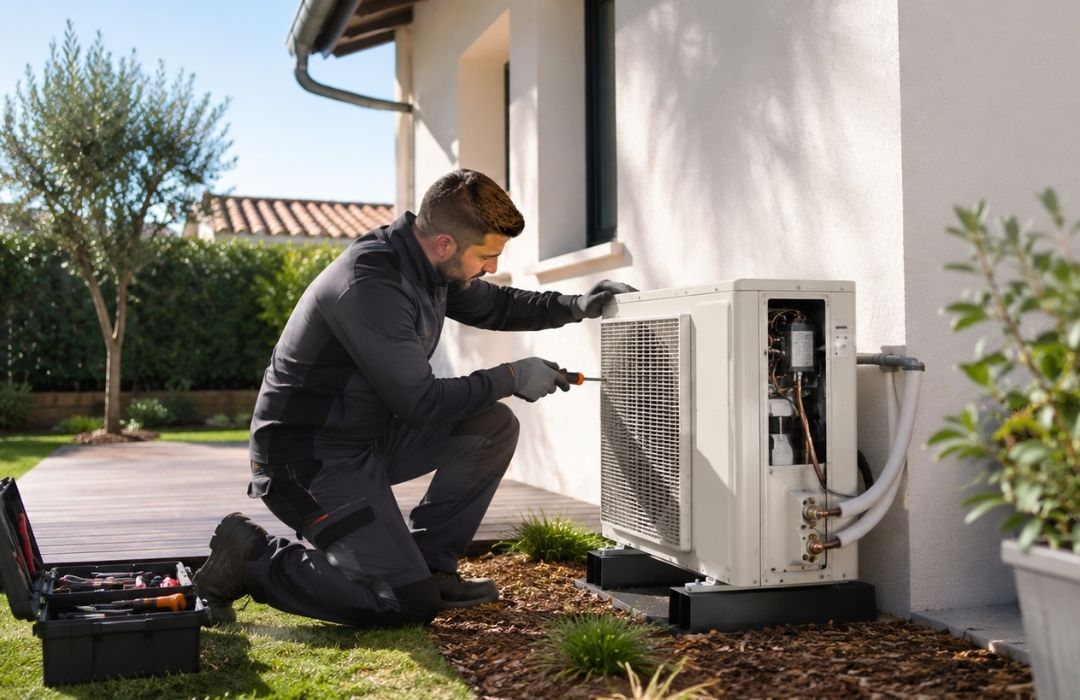 Photo réaliste d'un technicien en tenue professionnelle