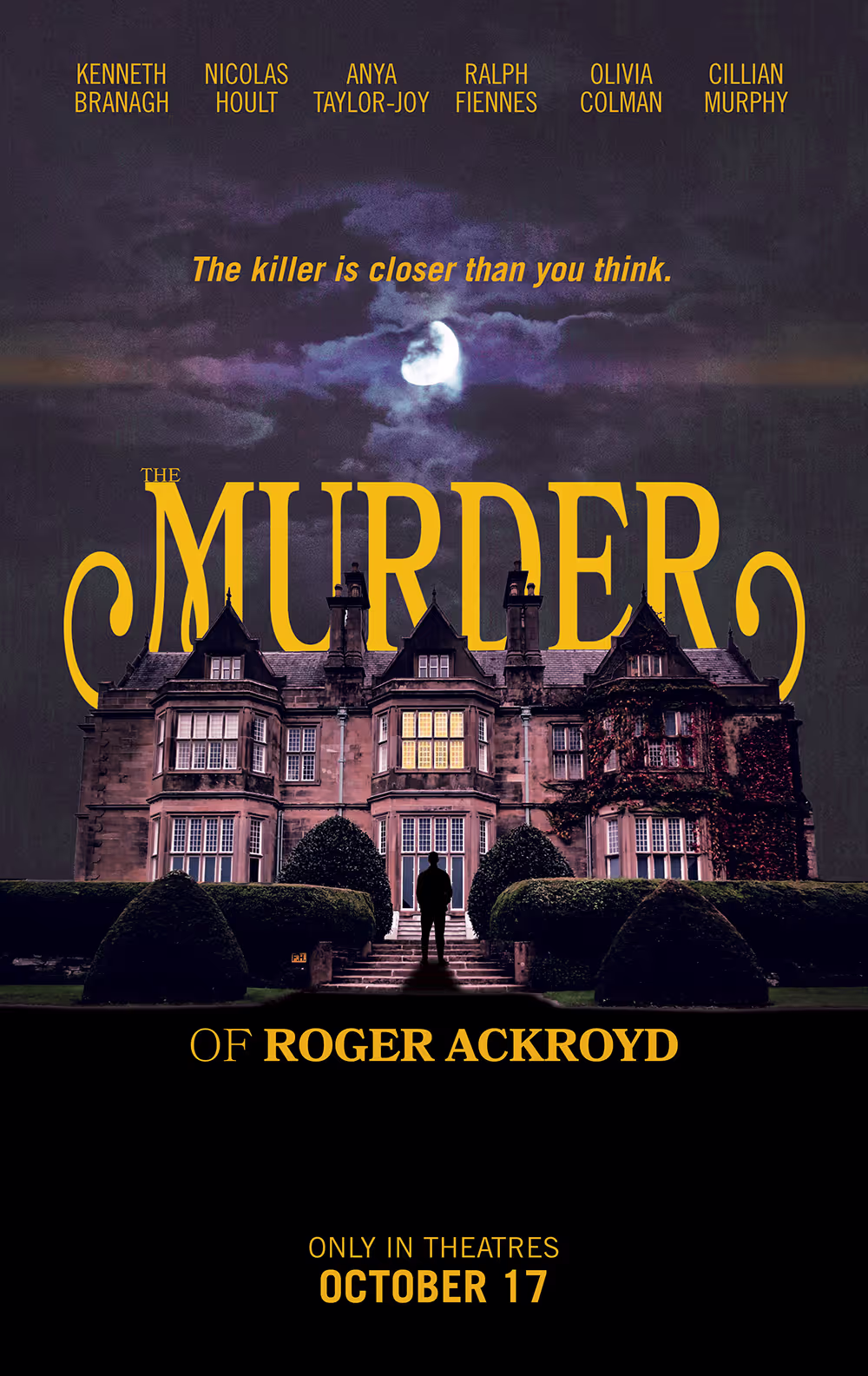 Poster for the Murder of Roger Ackroyd movie