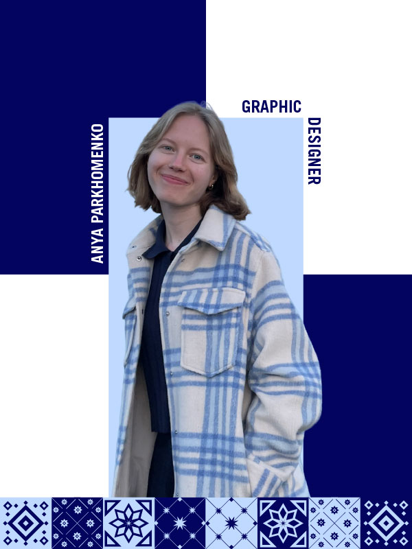 A picture of Anya looking over the bay and mountains, looking away from camera