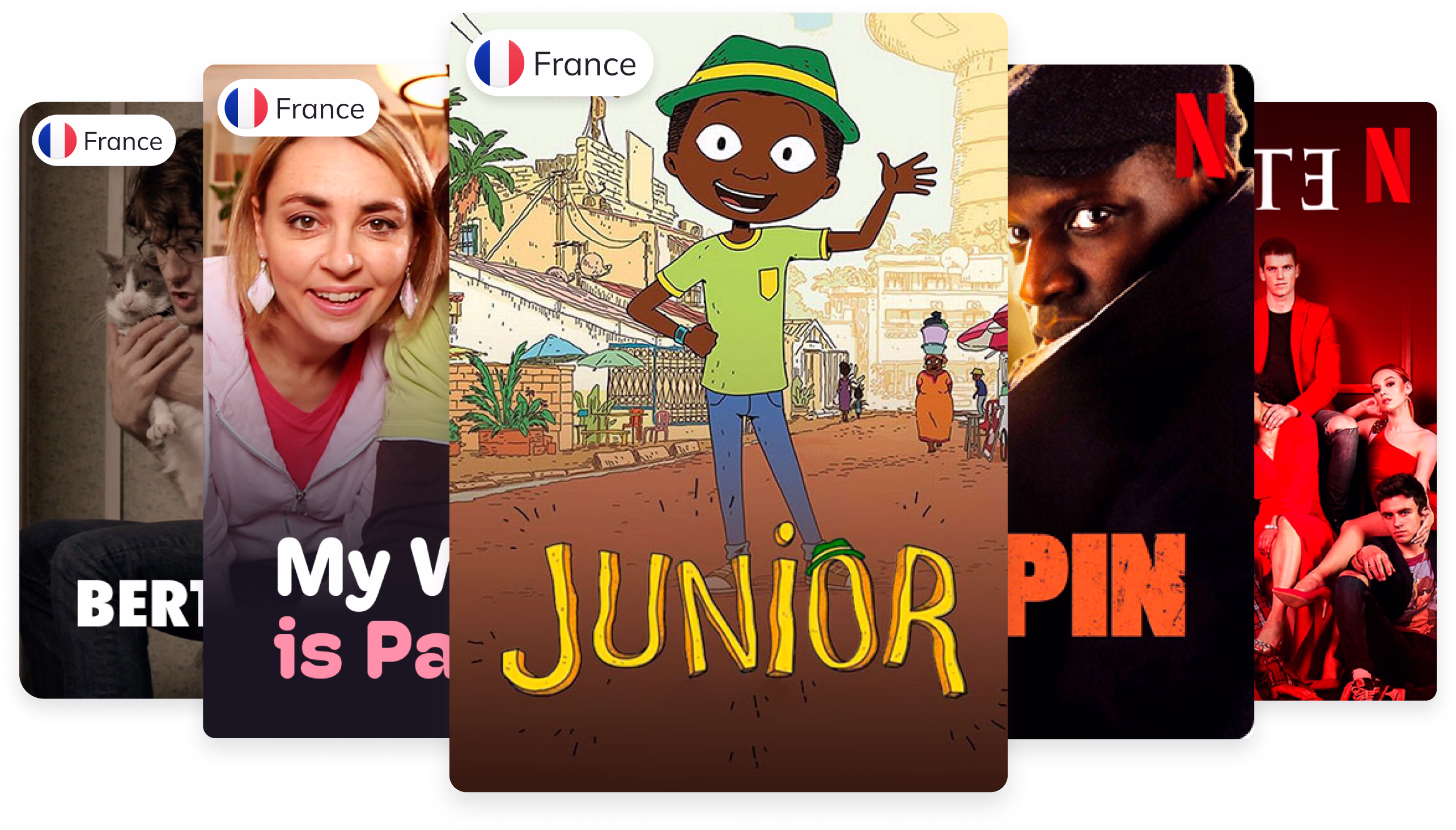 3000+ French TV shows, movies, short stories, podcasts and more that are designed for all levels. New French short stories added monthly.