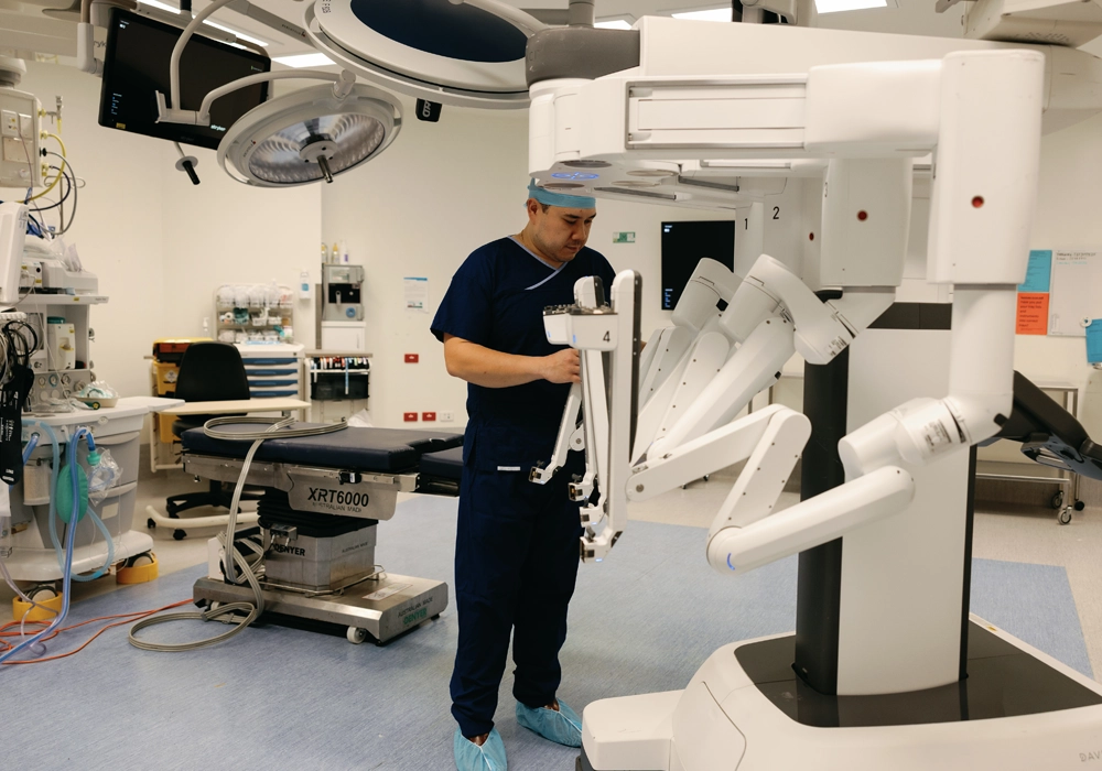 Wilson Petrushnko Robot Surgery