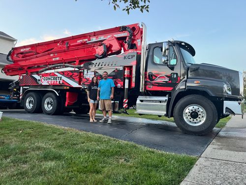 Danny King and Whitney King in front of KCP Pump