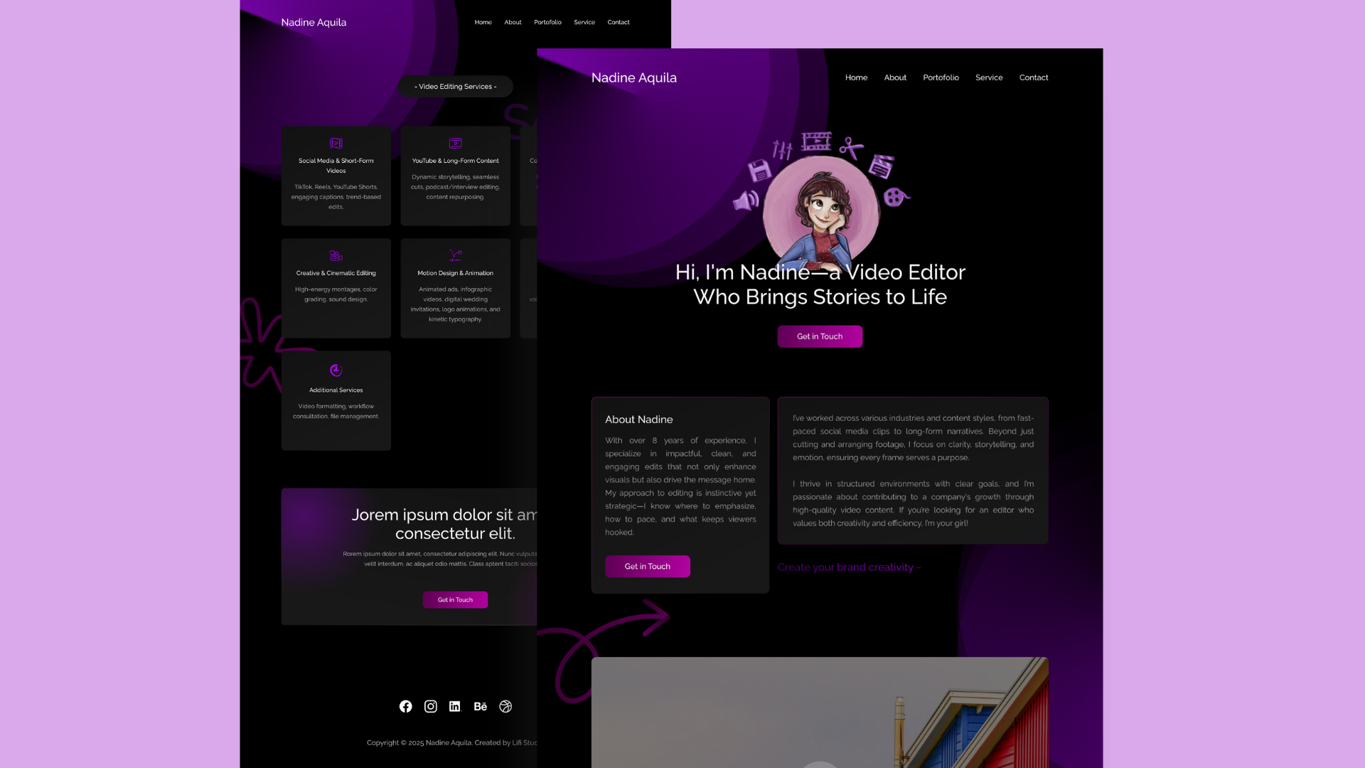 Nadine | Web Portofolio