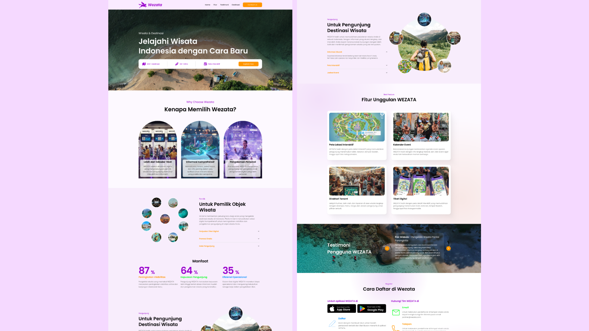 Wezata | Landing Page