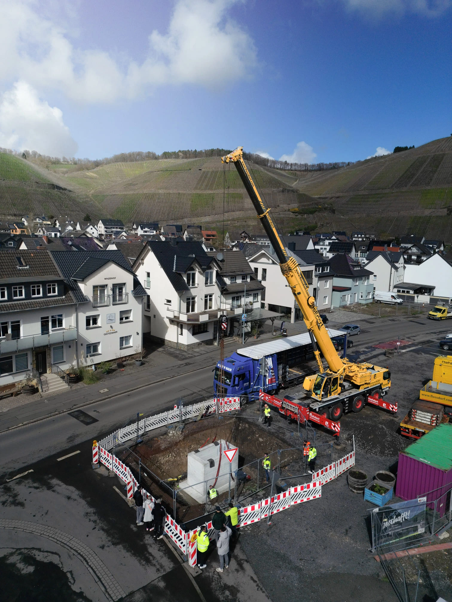 Neuer Maibaumständer für Dernau!