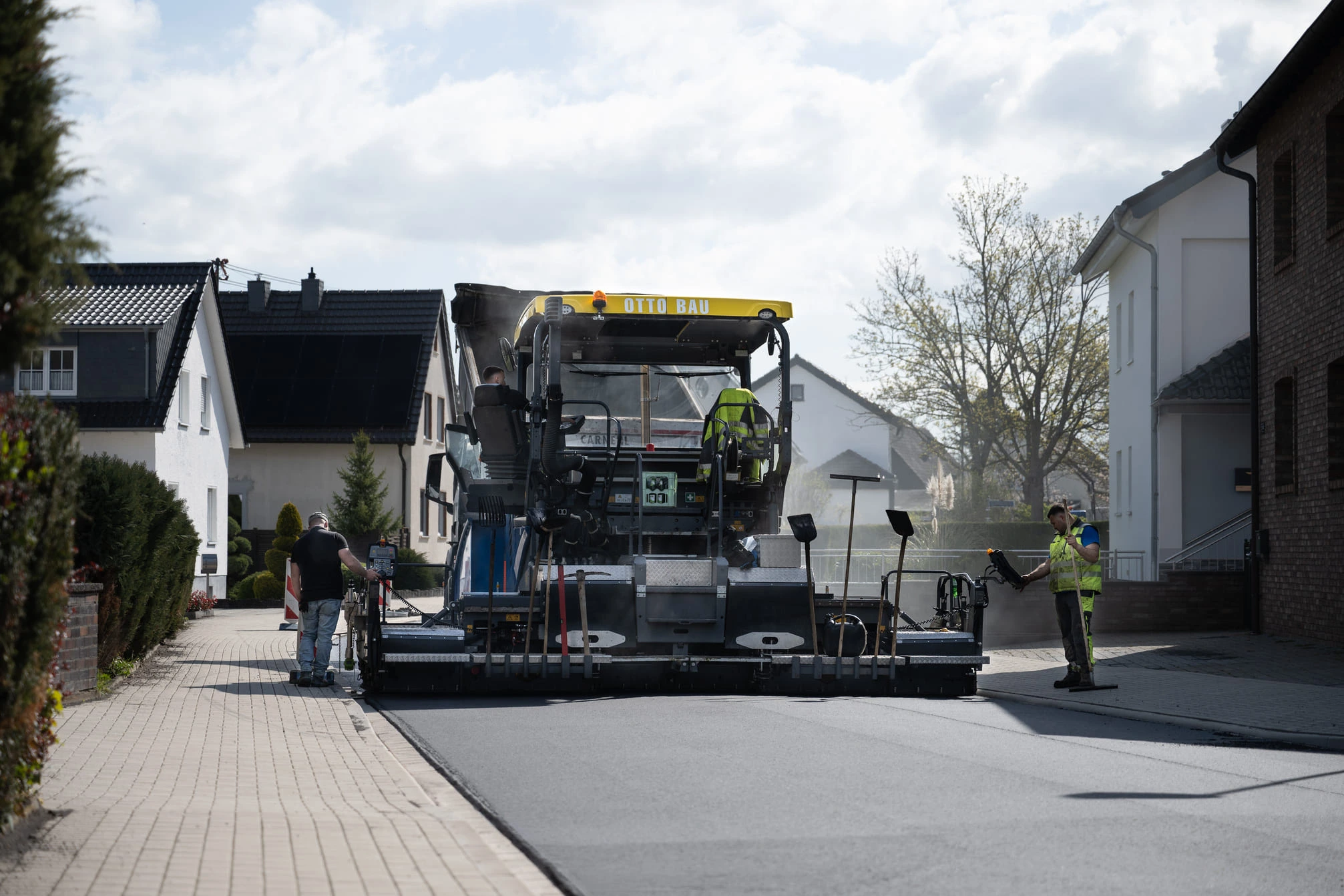 Wormersdorf, Tiefbauarbeiten 2. BA