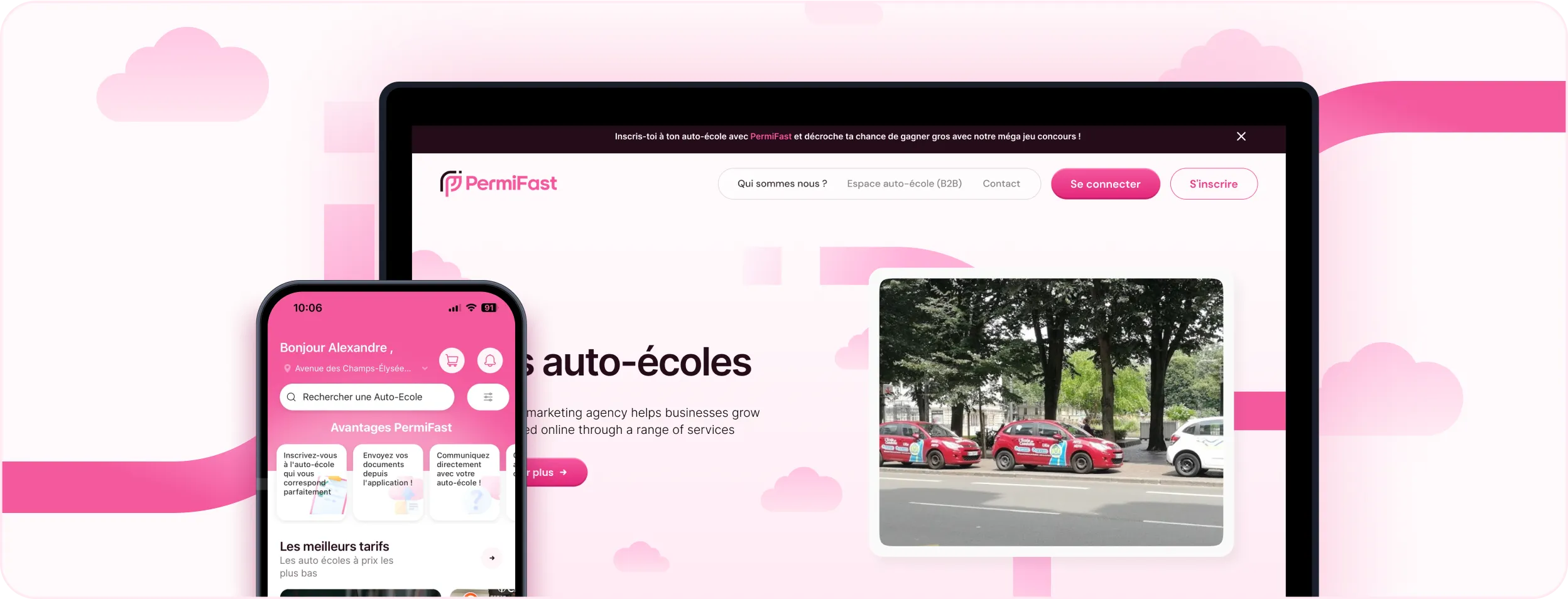 Auto-écoles tablettes
