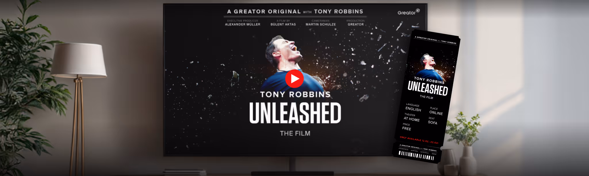 film « unleashed » tony robbins