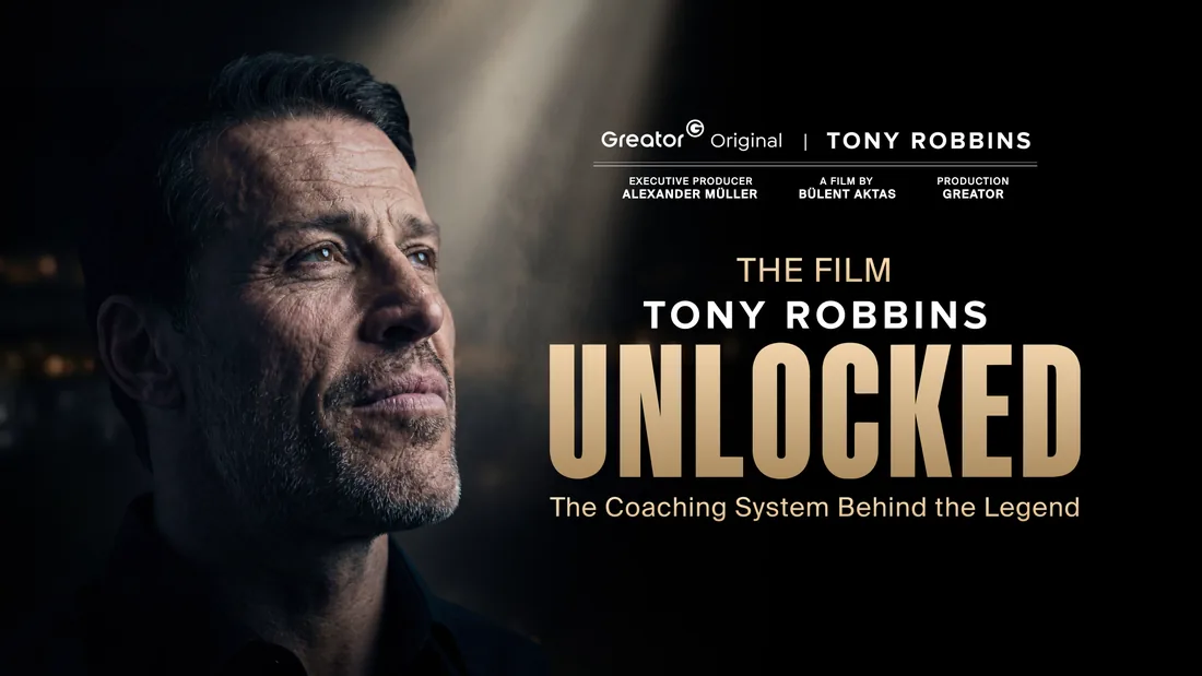 UNLOCKED – ein Greator Original Film mit Tony Robbins. Das Coaching-System hinter der Legende.
