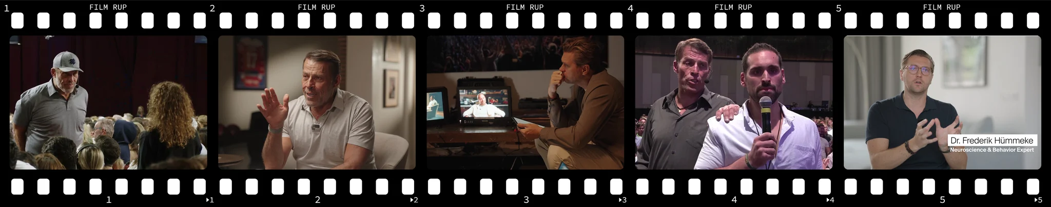 Szenen aus dem Film UNLOCKED mit Dr. Frederik Hümmeke