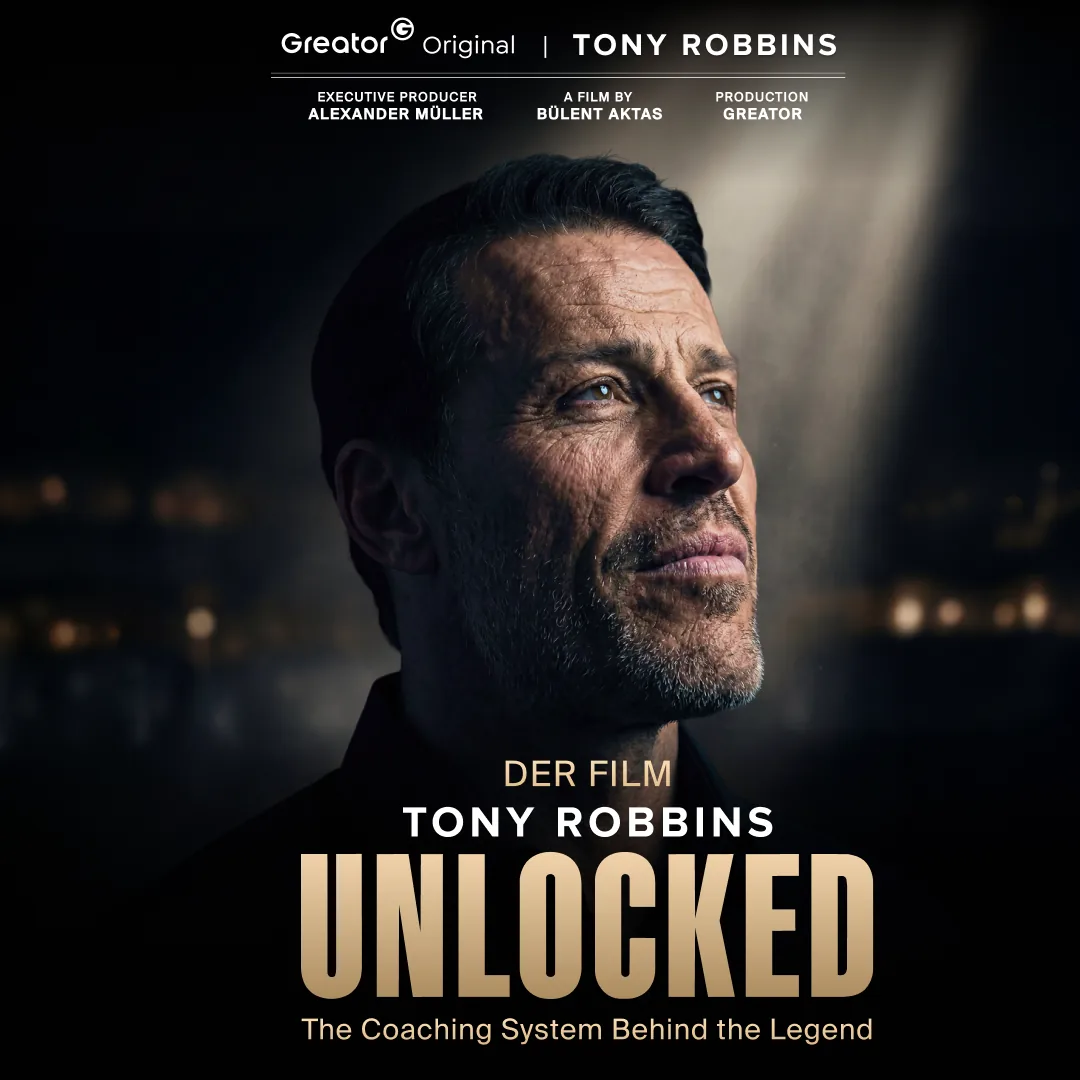 UNLOCKED – ein Greator Original Film mit Tony Robbins. Das Coaching-System hinter der Legende.