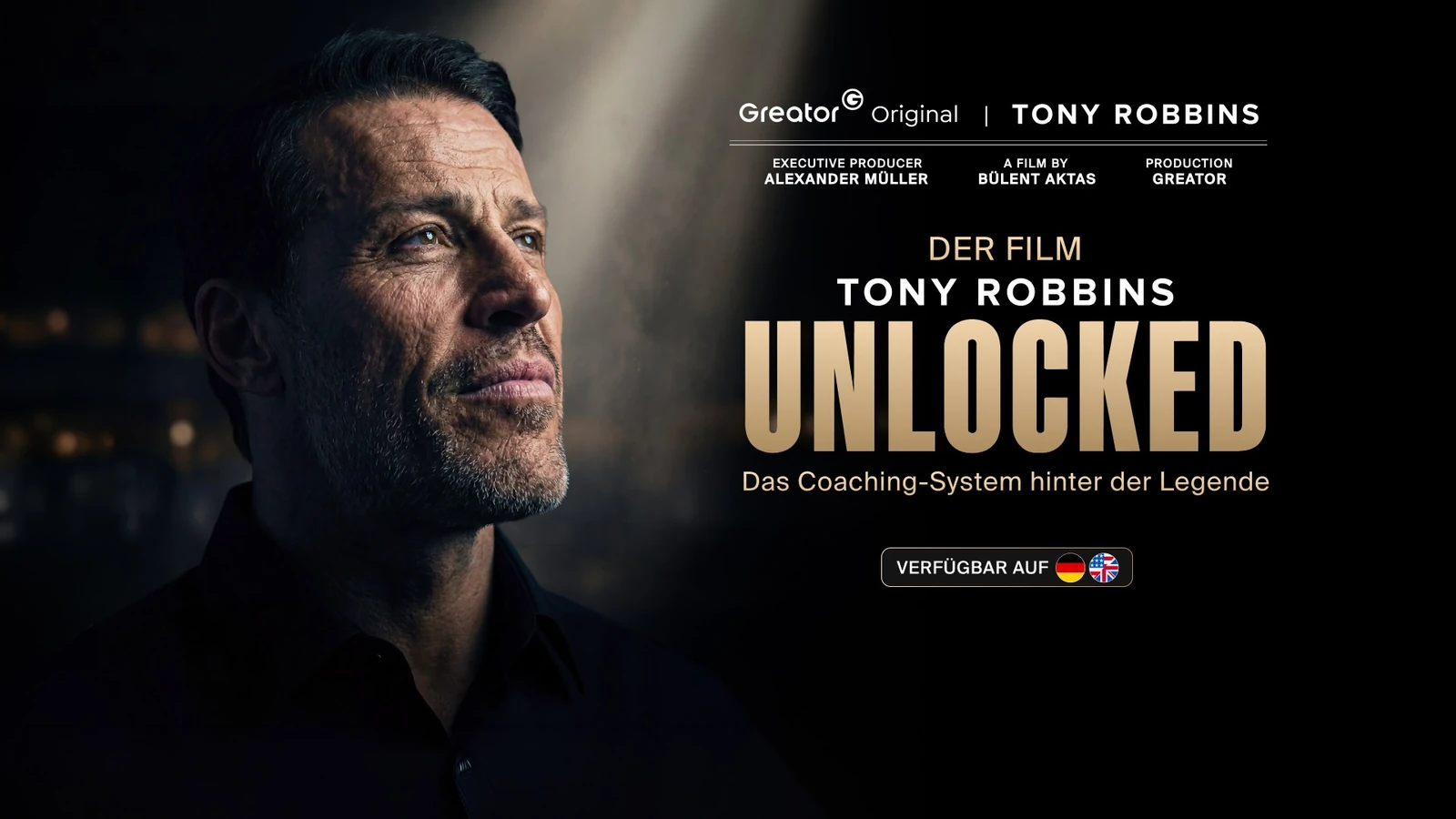 UNLOCKED – Der Film mit Tony Robbins. Das Coaching-System hinter der Legende.
