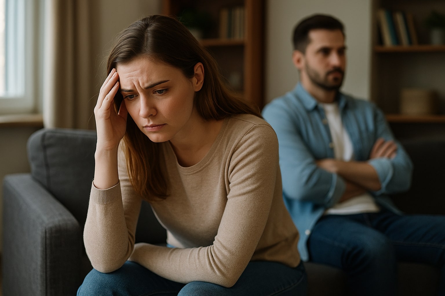 couple feels disconnected