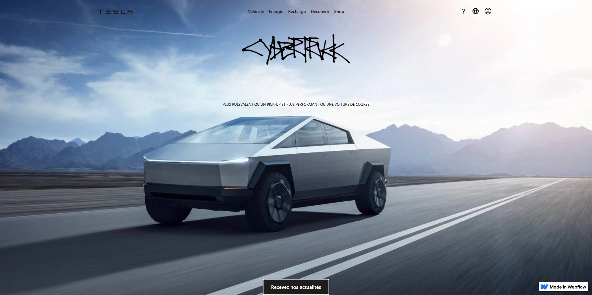 Reconstruction d'une page de Tesla