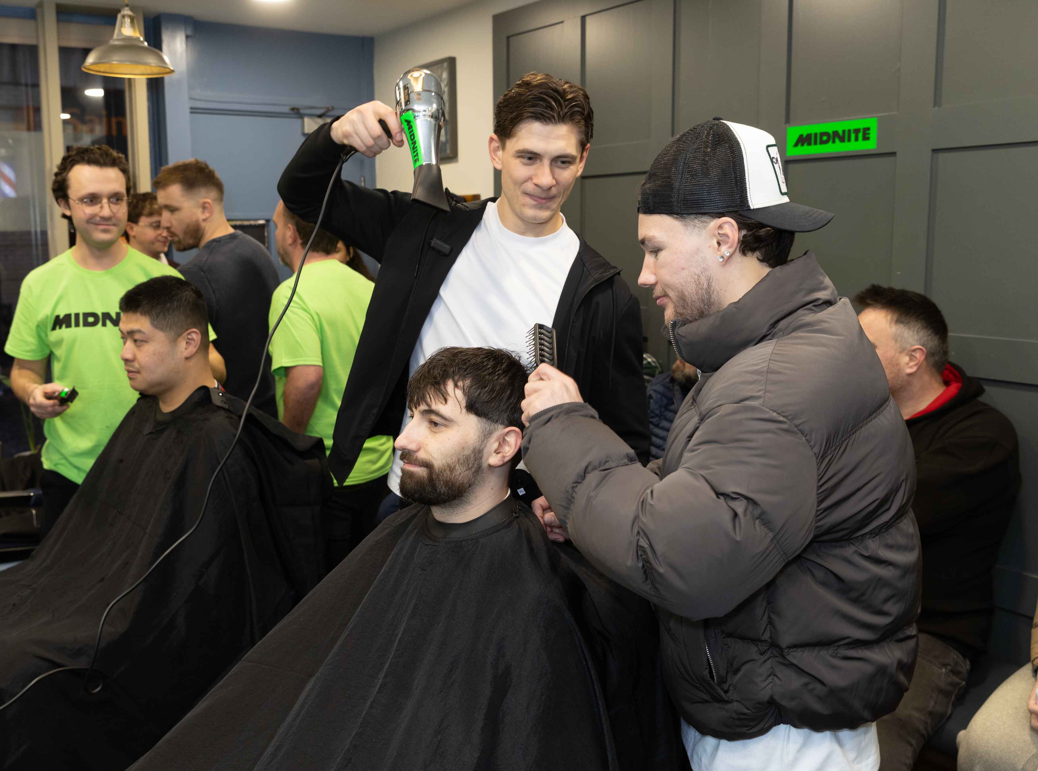 Midnite X The Blades Salon