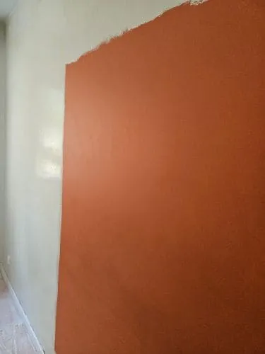 Peintre d'Aubignan rénove la salle d'attente d'un thérapeute en Ardèche inspiration Feng Shui apaisant.