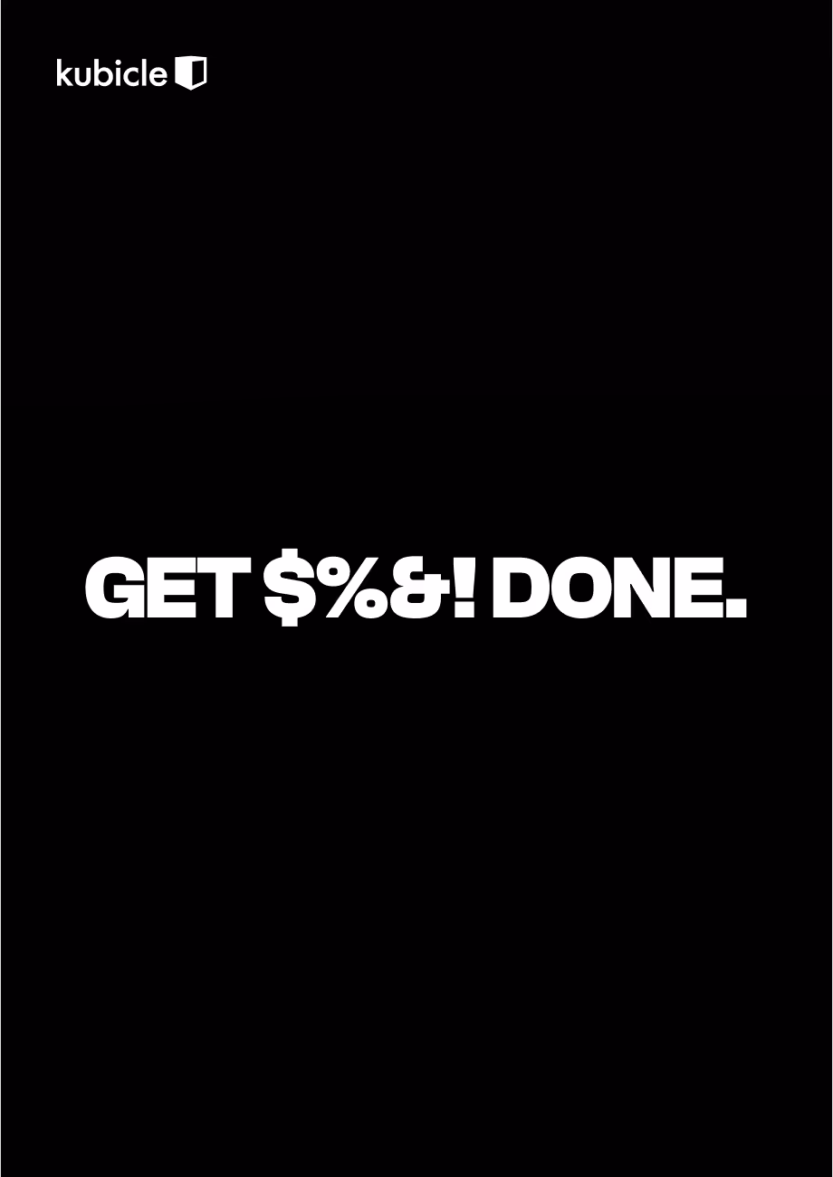 Get $%&! Done