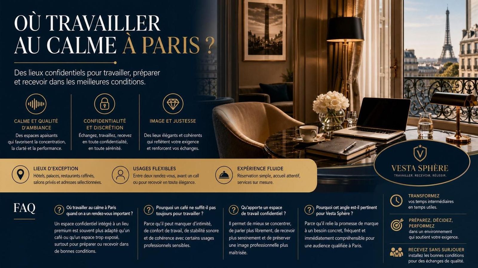 Où travailler au calme à Paris quand le café ne suffit plus