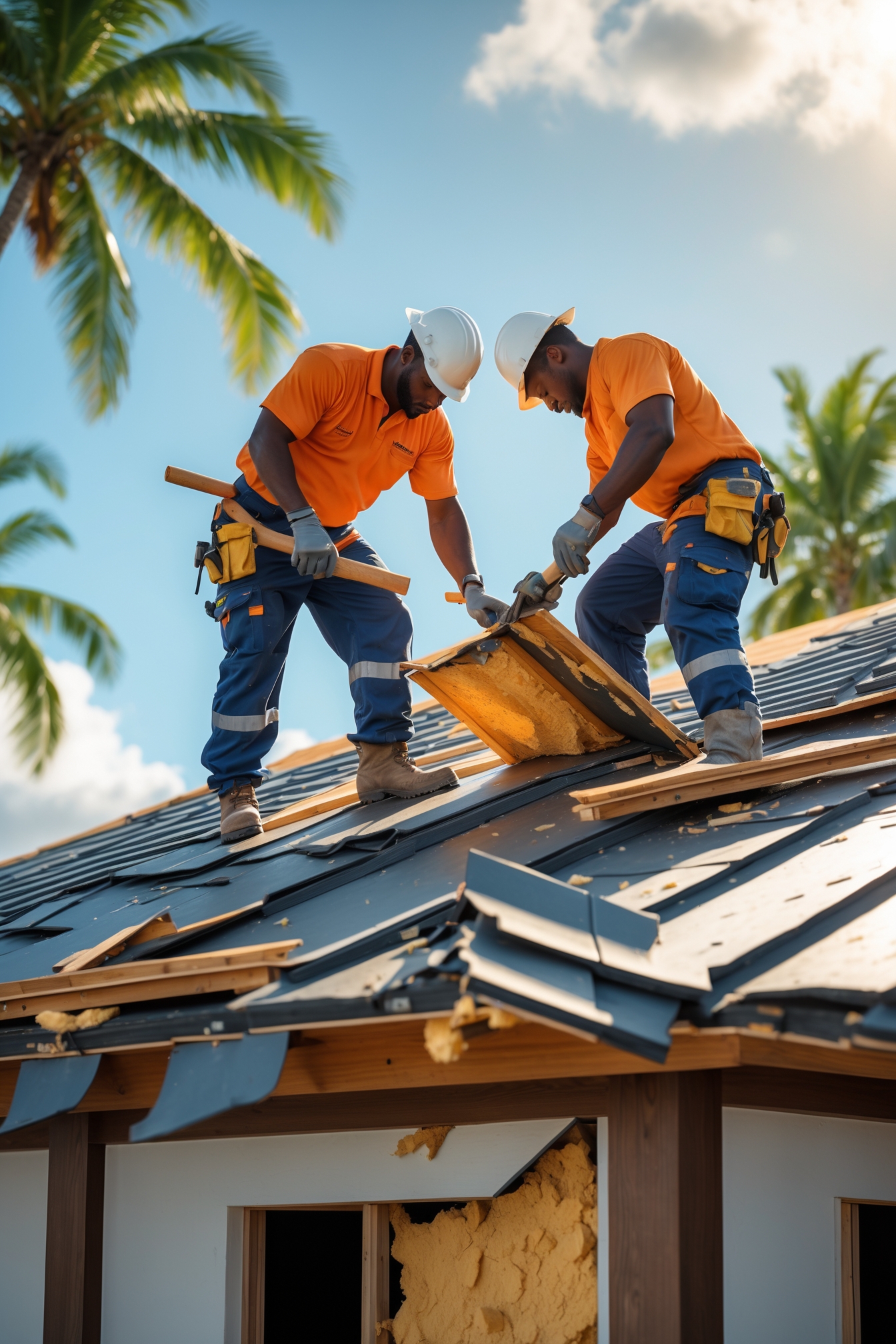 Priorité sur les travaux de rénovation après cyclone à Mayotte 