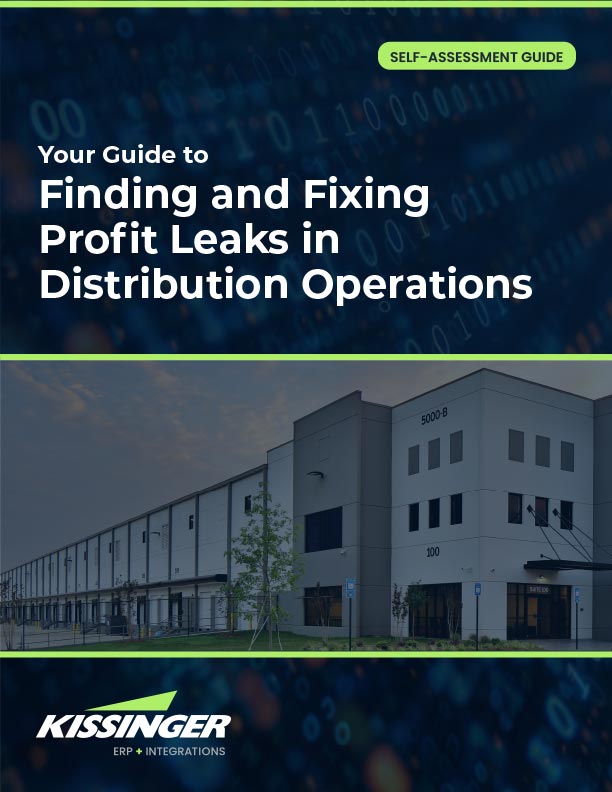 Cover of the Guide to Finding and Fixing Profit Leaks for distribution companies