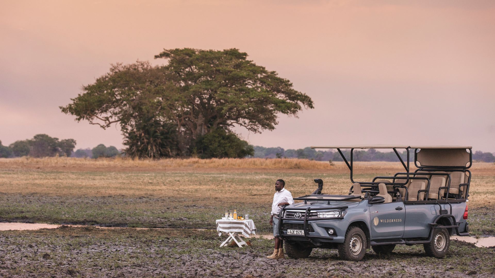 Savor creative cuisine inspired by Zambian ingredients, served indoors, on the deck, or out on the plains.