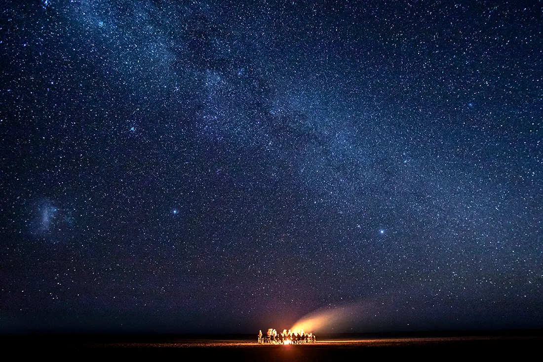 Enjoy clear desert skies for world-class star viewing from your deck or campfire.