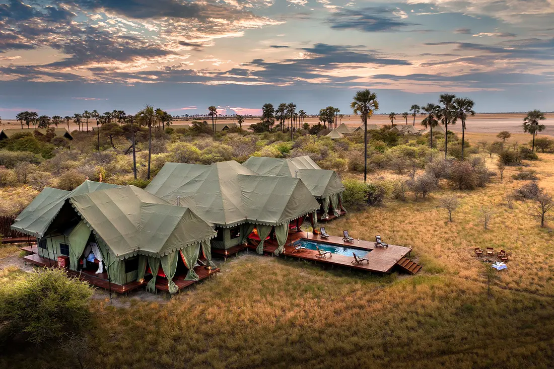 Enjoy the entire camp for your group only, private staff, guides, and chef.