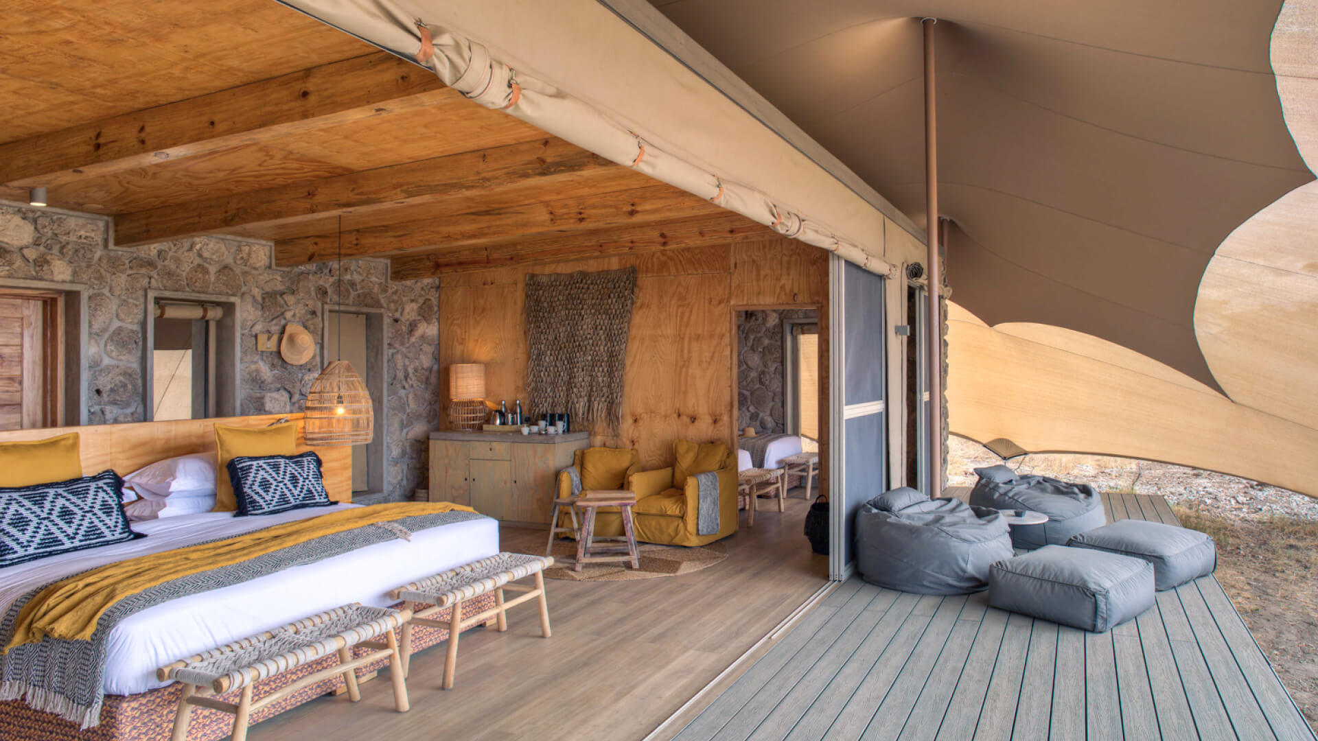 Namiri Plains Camp by Asilia