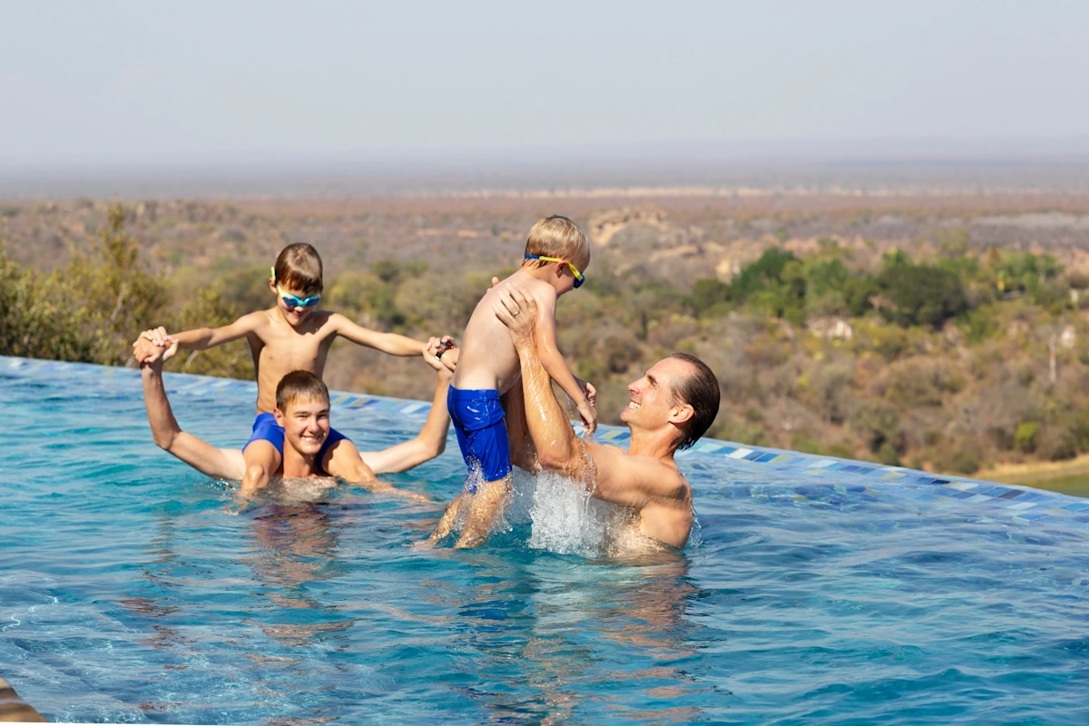 Five bedrooms, kids activities, family safaris, and fun at the pool make this ideal for all ages.