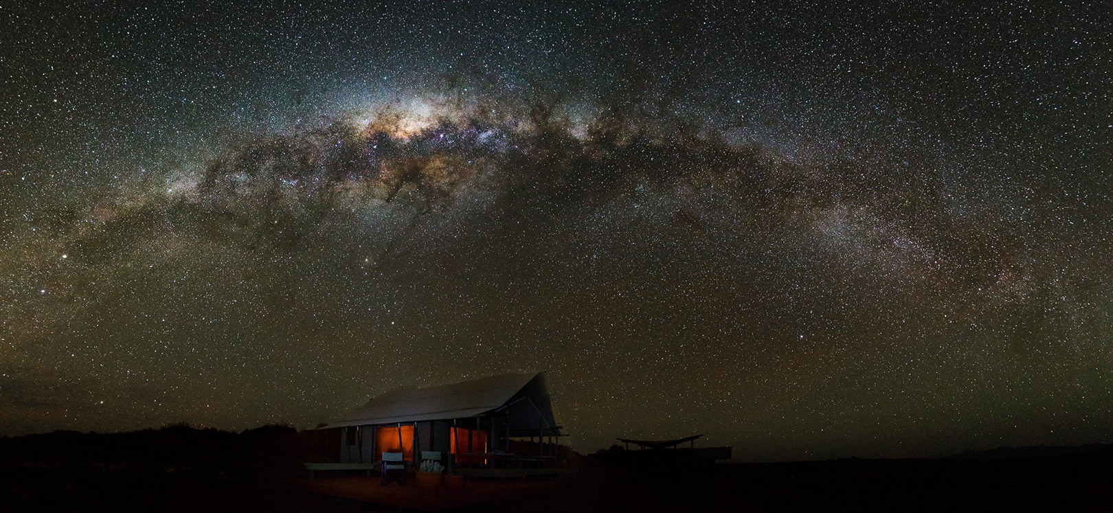 Regenerative hospitality, solar power, no single-use plastics, and light-on-land architecture.